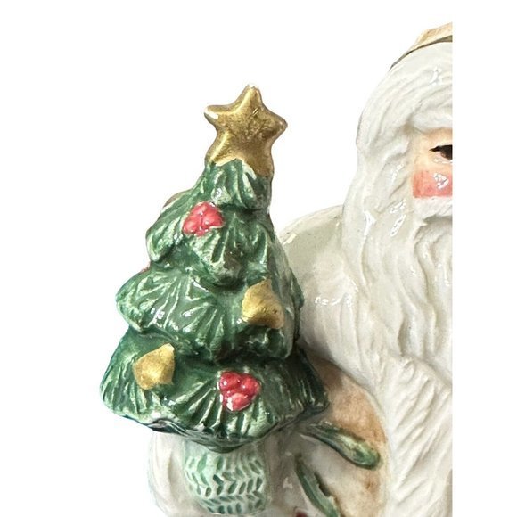 FITZ AND FLOYD Christmas Salt Shaker Classic "WINTER WONDERLAND" Replacement - Picture 3 of 5